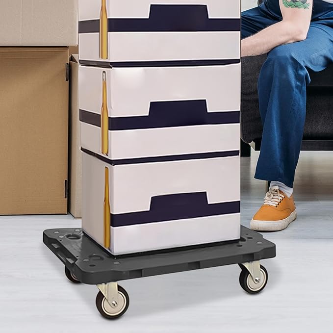 Genérico Moving Furniture Transportation, Extendable Tool for Moving and Transportation – Travel Trolley with Multipurpose Wheels | for Adults Moving, Home, Camping, Shopping and Travel