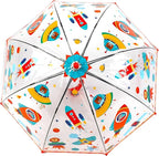 Kids Clear Umbrella for Rain Dome Bubble Umbrellas Windproof for Kids Boys and Girls