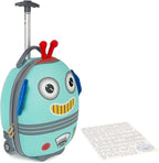 boppi - Children's Suitcase - Tiny Trekker Children's Trolley Suitcase - Boys & Girls Suitcase - Suitable as Cabin Luggage - 17 L