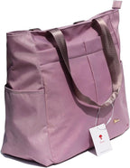 ESVAN Original Floral Tote Bag Large Shoulder Bag with Multi Pockets for Gym Travel Beach Daily Bags