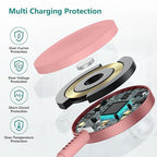 2Pack for Apple Watch Charger Cable, Magnetic Fast Charger to USB-C Cable 3FT, Wireless Fast iWatch Charger Portable Compatible with iWatch Ultra/Series 9/8/7/6/SE/SE2/5/4/3/2/1-Pink