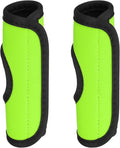 PATIKIL Luggage Handle Wrap for Suitcase, 2 Pcs Bright Color Neoprene Comfort Soft Handle Covers Luggage Identifiers for Bag Suitcase Tags Wraps Travel Accessories, Grass Green