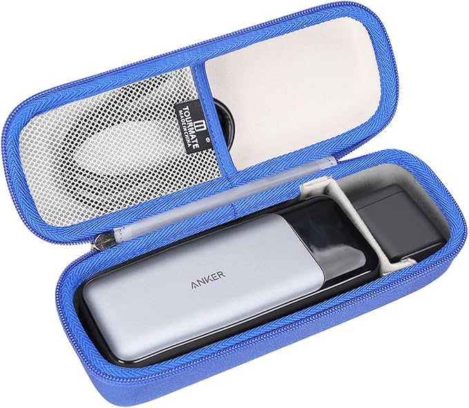 Tourmate Hard Storage Case for Anker 737 Power Bank (PowerCore 24K) / 715 Charger (Nano II 65W) Combo,Travel Case for Prime Power Bank 20,100mAh—27,650mAh(Box for Sale)