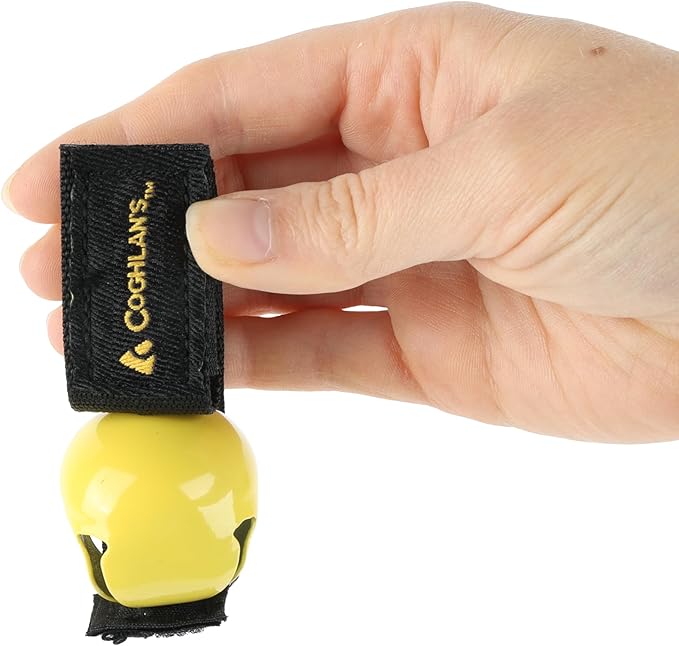 Coghlan's Magnetic Bear Bell with Silencer - Hiking Safety Gear for Wildlife Alert