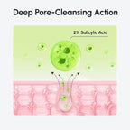 MAREE Blemish Acne Clearing Polishes - Daily Facial Radiance Toner Pads - Witch Hazel Pads Acne Face Toning - Acne Skin Care with BHA Salicylic Acid - Blemish Clearing Witch Hazel Device