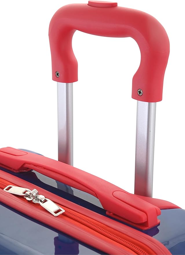 Fast Forward Marvel Spiderman 20" Hardshell Luggage - Cute & Durable Hard-side Suitcase for Travel with Spinner Wheels 20"x12"x8"