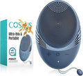 COSLUS FBS01 Facial Cleansing Brush Face Scrubber: Portable Silicone Waterproof Rechargeable Face Wash Brush, 5 Cleansing Modes, Electric Deep Cleaning for Men & Women, Removing Blackhead Exfoliating