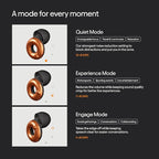 Loop Switch 2 Adjustable Ear Plugs – 3 Noise Relief Modes for Ultimate Control | Flexible Noise Reduction Earplugs for Focus, Travel, Socializing, Festivals & More | 20-26 dB (SNR) Noise Reduction