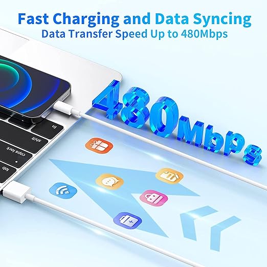 iPhone Charger 10FT, [Apple MFi Certified] 2-Pack Long Fast Charging Lightning Cord Cable USB Wall Charger Travel Plug Adapter for iPhone 14/13/12/11/Pro/Pro Max/Mini/8/7/6s Plus/XR/XS Max/SE2022/iPad
