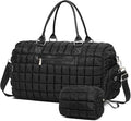 Duffle Bag for Travel, Weekender Bag with Shoe Compartment, Carry On Overnight Bag for Women with Toiletry Bag, Gym Bag with Wet Pocket, Hospital Bags for Labor and Delivery Beige