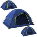 Camping Tent for 2 Person, 4 Person, 6 Person - Waterproof Two Person Tents for Camping, Small Easy Up Tent for Family, Outdoor, Kids, Scouts in All Weather and All Season by Clostnature