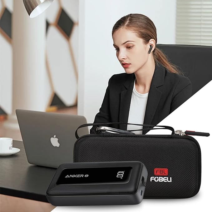 FBLFOBELI Hard Travel Case Replacement for Anker Zolo Power Bank, 10,000mAh 30W Portable Charger (Case Only)