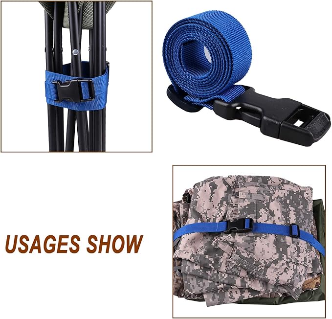 MAGARROW 24" 40" 60" 100" Strap Buckle Packing Straps Adjustable 1-Inch Belt