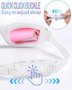 Aegend Swim Goggles for Kids Youth 3-14 Anti-Fog Anti-UV Comfort Fit Goggles for Swimming