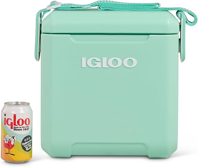 Igloo Tag Along Too Coolers | Insulated Hard Shell Picnic Style Cooler | Rolling Ice Chest