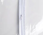 Handy Laundry Clear Vinyl Garment Bag - Protect Your Clothing While Traveling & Dust Free While Hanging in Your Closet. Ideal for Coats, Suits, Dresses or Gowns - Set of 2 (24 X 42 Inches)