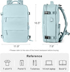 coofay Personal Item Travel Backpack For Women Men Airline Approved Carry On Backpack Flight Approved Waterproof Sports Luggage Backpack Casual Daypack Small Hiking Backpack