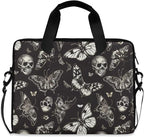MNSRUU Laptop Bag for 15.6 inch Black Gothic Bats