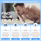 4 Pairs Replacement Ear Tips for AirPods Pro 2nd/1st Generation with Portable Storage Box & Cleaner Pen,Noise Reduction Holewith & Built-in dust Guard Screen,Silicone EarTips(Stone)