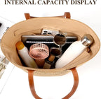 Trifabricy Beach Bags for Women, Large Beach Bag, Woven Straw Tote Bags Waterproof, Weaving Swim Shopping Travel Bag