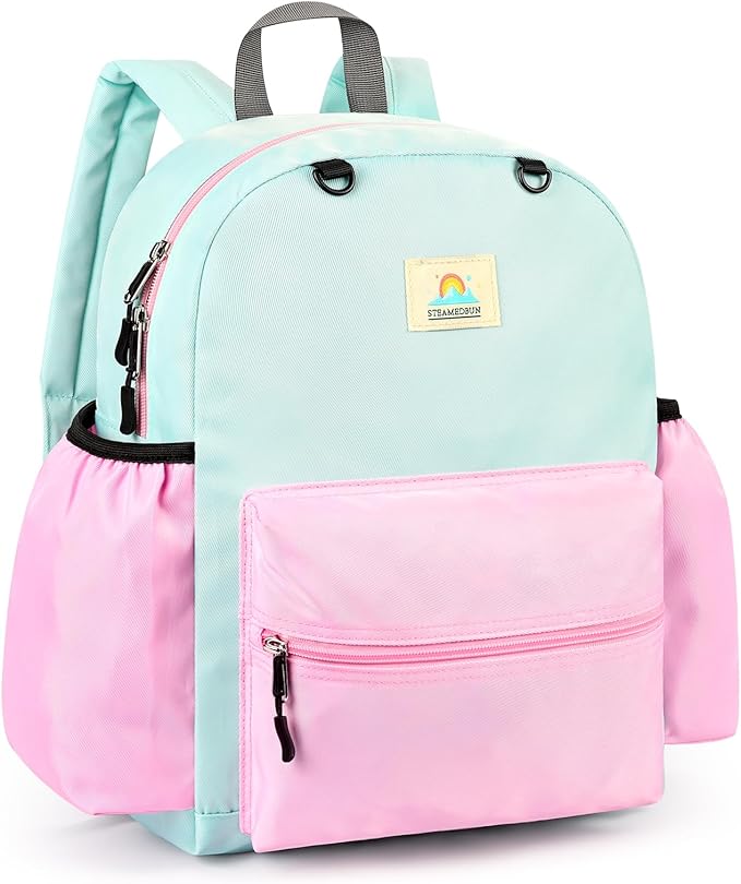 STEAMEDBUN Kids Backpack for Girls 6-8: Toddler Backpack for Preschool Kindergarten - Girls Backpacks for Elementary 4-6
