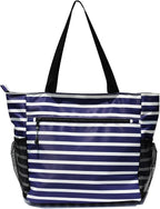 ESVAN Original Floral Tote Bag Large Shoulder Bag with Multi Pockets for Gym Travel Beach Daily Bags
