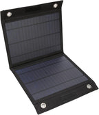 Portable Solar Charger, 25W 18V Waterproof Folding Solar Panel, Electric Vehicle Mobile Phone USB Solar Charger for Outdoor Activities