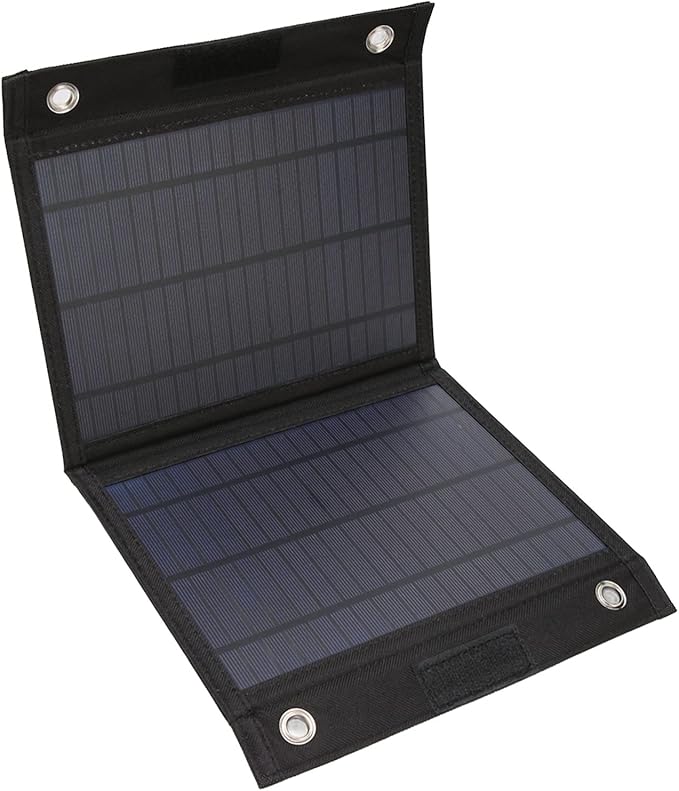 Portable Solar Charger, 25W 18V Waterproof Folding Solar Panel, Electric Vehicle Mobile Phone USB Solar Charger for Outdoor Activities