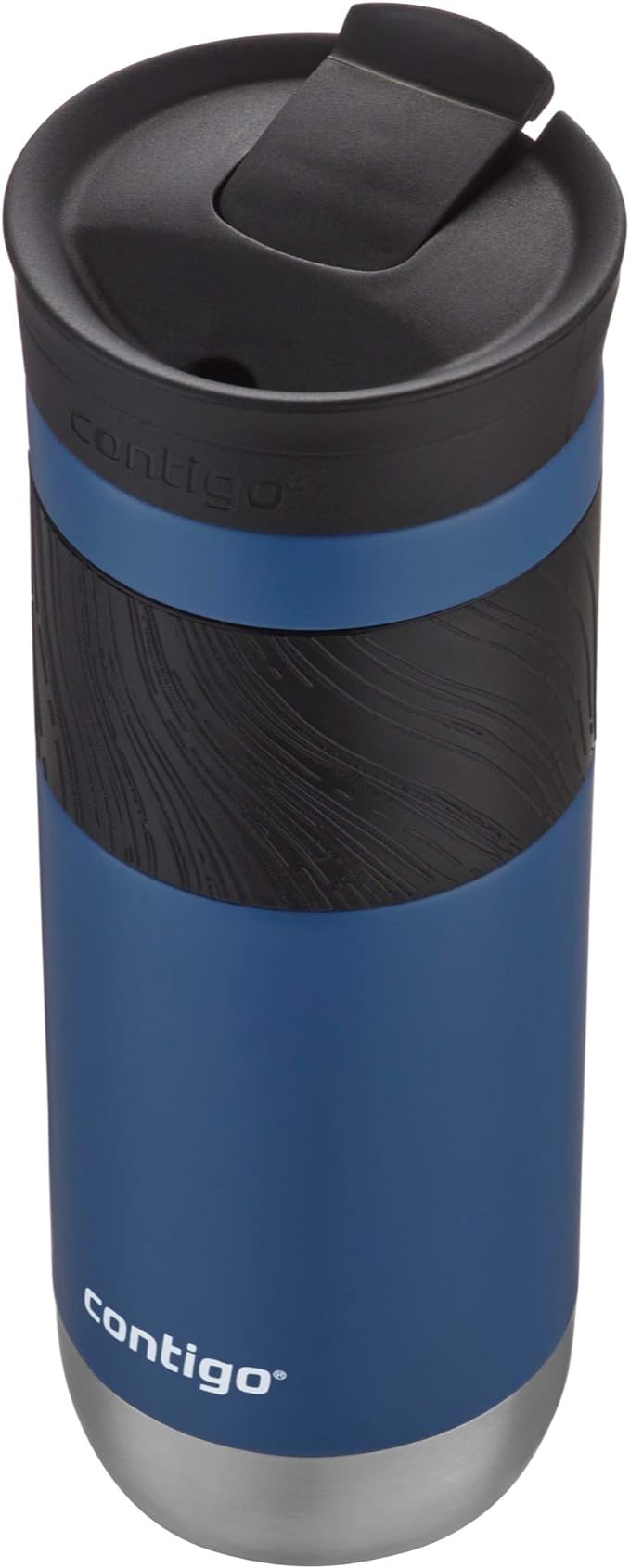Contigo Byron Vacuum-Insulated Stainless Steel Travel Mug with Leak-Proof Lid, Reusable Coffee Cup or Water Bottle, BPA-Free, 20oz 2-Pack in Sake & Blue Corn Perfect for Hot and Cold Beverages