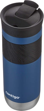 Contigo Byron Travel Mug, Vacuum-Insulated Stainless Steel, 20oz | Leak-Proof Lid | BPA-Free | Sake & Blue Corn | Pack of 8