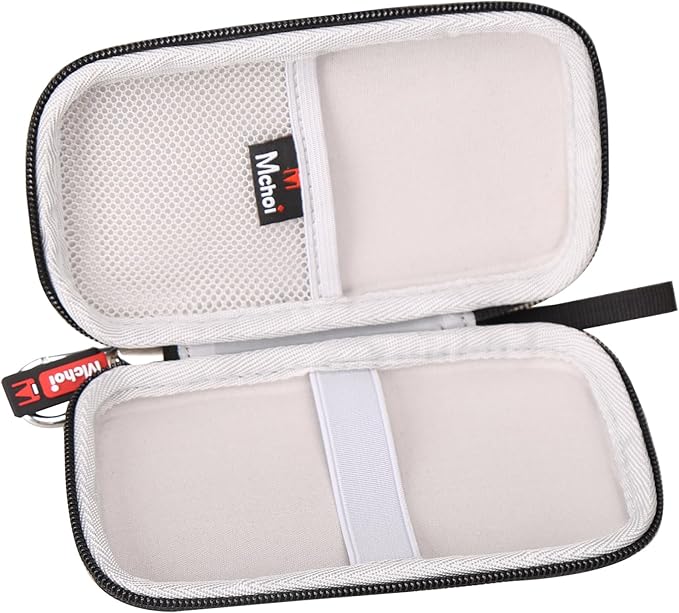 Mchoi Hard Case Suitable for INIU Portable Charger 22.5W PD3.0 QC4.0 Fast Charging, Waterproof Shockproof Portable Phone Charger Protective Case, Case Only, Black