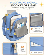 coofay Large Travel Backpack For Women Men Airline Approved Carry On Backpack Flight Approved Waterproof Sports Luggage Backpack Casual Daypack Small Hiking Backpacks