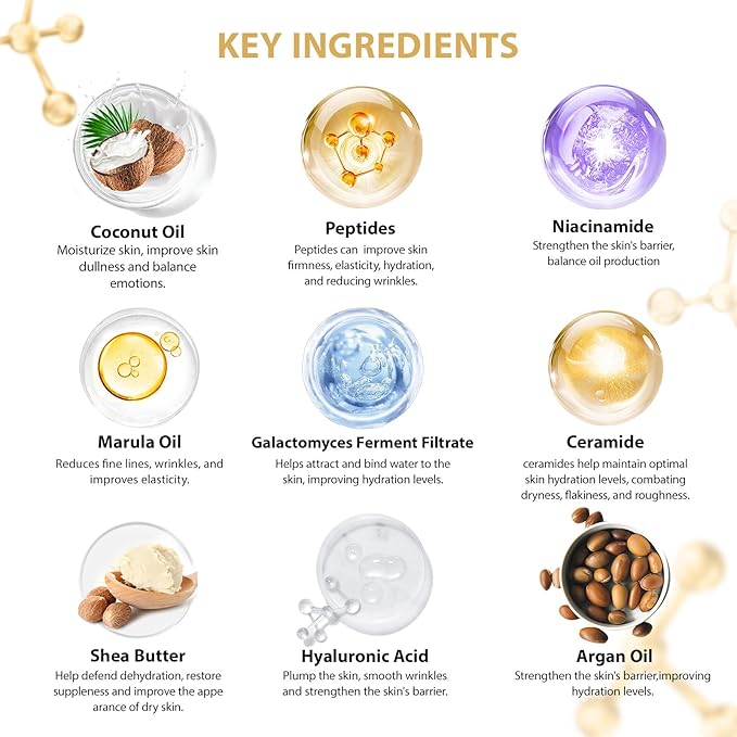 33 Pcs Mother's Day Gift, Honey & Almond Skin Care Gift Set, Spa Bath & Body Gift Basket Set for Women, Lip Gloss, Cosmetic Bag, Necklace, Christmas, Anniversary, Birthday, Valentines