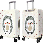 Travel Luggage Cover Suitcase Protector Fits 18-32 Inch Wheel Covers PatternedTravel Related Items Flower Luggage Protector Elastic M