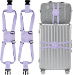 Travelkin Luggage Straps Bag Bungees add a Bag, Luggage Bungee for suitcases Elastic Strap Belt