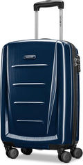 Samsonite Winfield 2 Hardside Luggage with Spinner Wheels, Navy, Carry-On 20-Inch