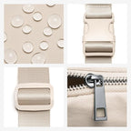 Belt Bag for Women Fanny Pack Crossbody Bags for Women Fashion Waist Packs with Adjustable Strap Gifts for Teen Girls Women Men (Beige)