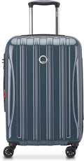 DELSEY PARIS Helium Aero Hardside Expandable Luggage with Spinner Wheels, Orion Blue, Carry-On Plus 21 Inch
