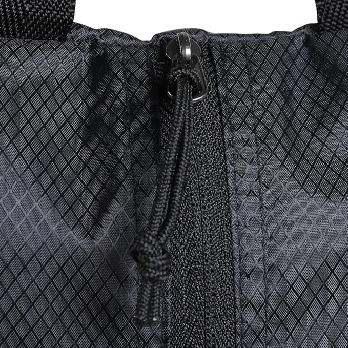 Eagle Creek Pack-It Isolate Shoe Sack - Breathable Shoe Sack for Travel - Lightweight & Portable - Washable - Water-Resistant - Easy-Grab Zipper - Top Handle - Black