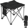 Bolosy Camping Stool with Removable Padded Folding Outdoor Stool Camping Stool Padded Oversized Ottoman Camping Chair Foot Rest Camp Stool Folding Stools