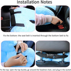 FHSGGP Travel Pillow Car Pillow Kid Car Sleeping The Sleeping Aid for Adults and Kids on Road Trips Kids Travel Pillow Red