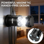 4-Pack Portable Camping Lanterns,LED Battery Powered Lights Tent Lamp Magnetic Base,Hanging Hook,Collapsible, Waterproof for Emergency, Hiking,Hurricane,Campsites,Lanterns for Power Outages