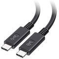 Cable Matters [USB-IF Certified] 20 Gbps USB C Cable / USB4 Cable - 6ft, Supports Up to [4K@120Hz Video, 100W Charging, 20Gbps Data Transfer], Black