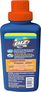 Biz Liquid Laundry Detergent, Stain & Odor Eliminator, Travel & Convenience Size, 8oz bottle