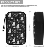Cats Print Electronic Organizer Travel Case Waterproof Travel Cord Organizer Pouch, All-in-One Storage Bag for Accessories, Charger, Cable
