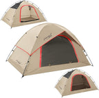 Camping Tent for 2 Person, 4 Person, 6 Person - Waterproof Two Person Tents for Camping, Small Easy Up Tent for Family, Outdoor, Kids, Scouts in All Weather and All Season by Clostnature