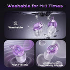 Yawsoy Concert Ear Plugs, 2 Pairs High Fidelity Ear Plugs with Acoustic Filter, Noise Reduction for Musicians