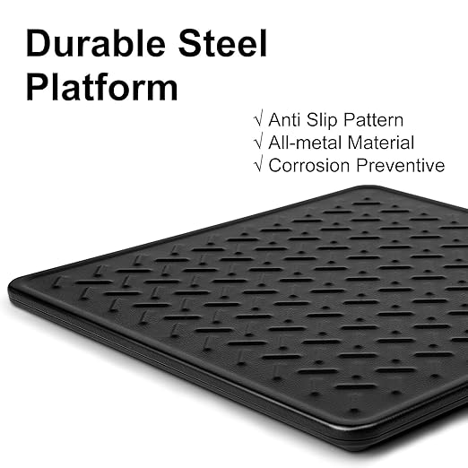 Fuzion Shipping Scale, 440LB x 10g High Accuracy Digital Postal Scale, Durable Alloy Steel Platform, Heavy Duty Scale for Packages, Postage, Luggage, Battery and AC Adapter Powered