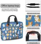 Cute Laptop Shoulder Bag for Women Men, Computer Laptop Bag Laptop Sleeve Case Laptop Satchel Briefcase Carrying Bag QA-1