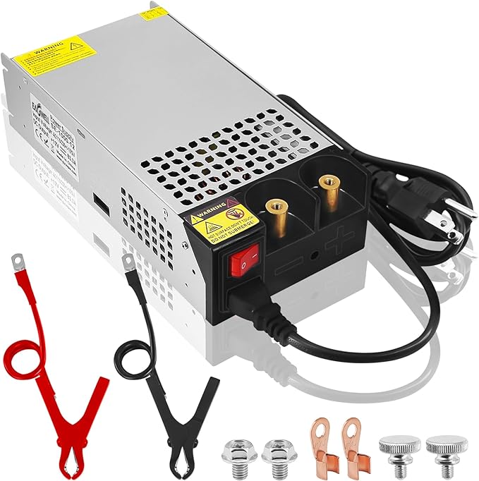EAGWELL 12V Power Supply 1000W, Universal SMPS 120V AC to 12V DC Converter Switching Power Supply DC Transformer Driver Adapter for Diesel Heater, RV,Pump, LCD Monitor